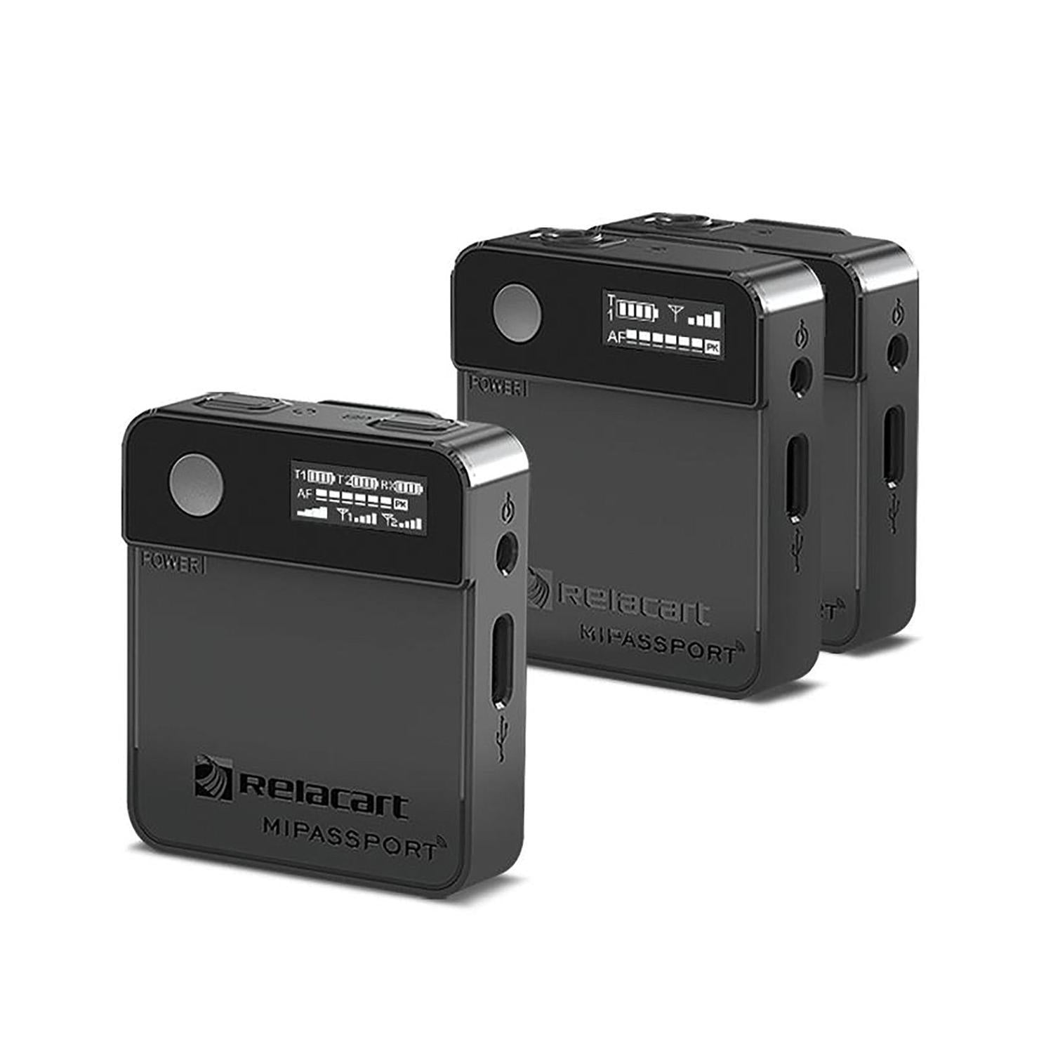 Relacart MI2 Sistema de Micrófonos Inalámbricos Lavalier
